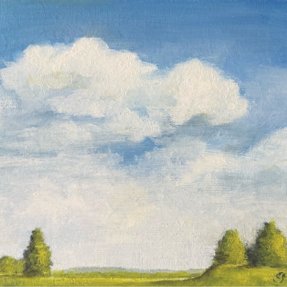 Serene Landscape Art Print